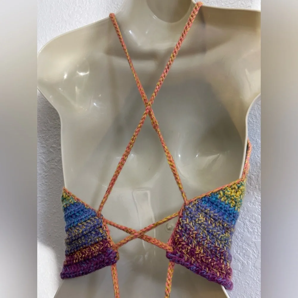 MultiColor Crochet Halter - Picture 5 of 5